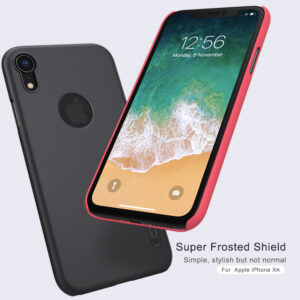 Nillkin Super Frosted Hard Back Cover Case for iPhone XR - Black