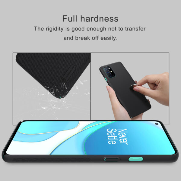 Nillkin Super Frosted Shield Back Case Cover Compatible with OnePlus 8t