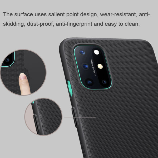 Nillkin Super Frosted Shield Back Case Cover Compatible with OnePlus 8t