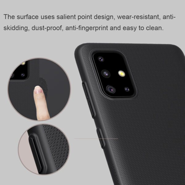 Nillkin Super Frosted Shield Back Case Cover Compatible with Samsung Galaxy A71