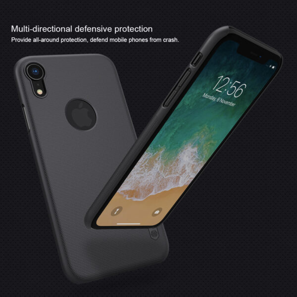 Nillkin Super Frosted Hard Back Cover Case for iPhone XR - Black - iPhone XR