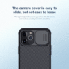 Nillkin camshield pro camera close & open Nillkin back case cover compatible with iPhone 12 pro max