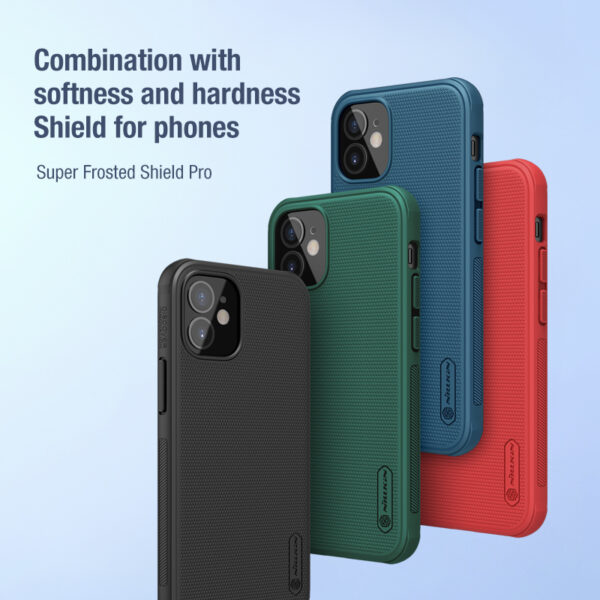 Nillkin Super Frosted Shield Pro Back Case Cover Compatible with Apple iPhone 12 Mini