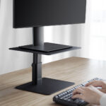 Monitor Stand Support Tablet Stand Desk Holder Stand Black