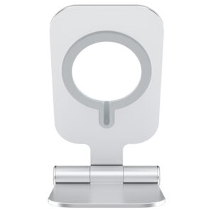 MagLock Foldable Stand With Hollow Holder For MagSafe Wireless Charger