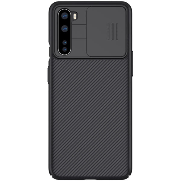 Nillkin CamShield Camera Close & Open Nillkin Back Case Cover Compatible with OnePlus Nord - Black