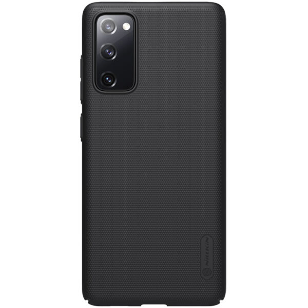 Nillkin Super Frosted Shield Back Case Cover Compatible with Samsung galaxy S20 FE (Fan Edition) - Black
