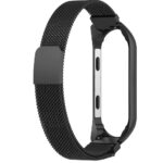 Higar Stainless Steel Milanese Loop Magnetic Lock Replacement Strap Belt Compatible with Mi Band 3 | Mi Band 4
