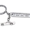 Higar Premium Antique Steel Keychains | Gift Message Keychains