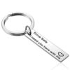 Higar Premium Antique Steel Keychains | Gift Message Keychains