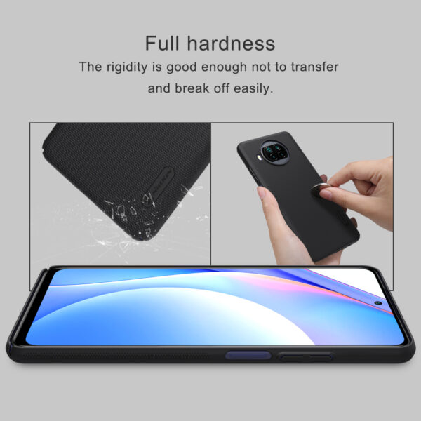 Nillkin Super Frosted Shield Back Case Cover Compatible with Mi 10i 5G