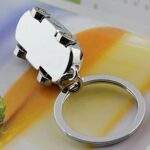 Higar Premium Antique Steel Keychains | Gift Message Keychains