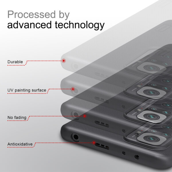 Nillkin Super Frosted Shield Back Case Cover Compatible with Redmi Note 10 Pro / Redmi Note 10 Pro Max