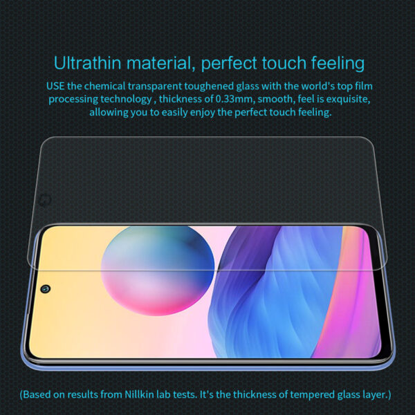 Nillkin Amazing H Anti-Explosion Tempered Glass Screen Protector Compatible with Redmi Note 10T