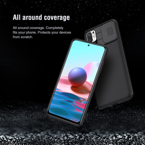 Nillkin CamShield Back Case Cover Compatible with Redmi Note 10T