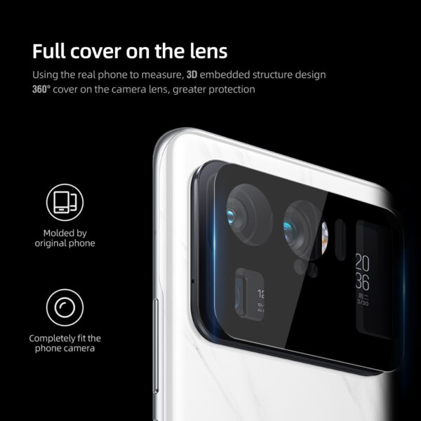 Nillkin Invisifilm Back Camera Protector Compatible with Mi 11 Ultra (Pack of 2)