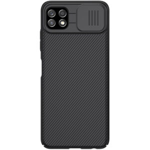 Nillkin CamShield Pro Back Case Cover Compatible with Samsung Galaxy A22 - 5G, BLACK