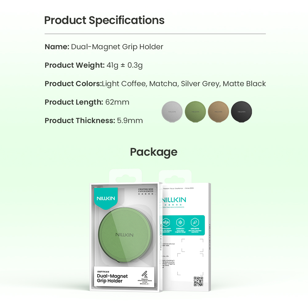 Dual-Magnet Grip Holder