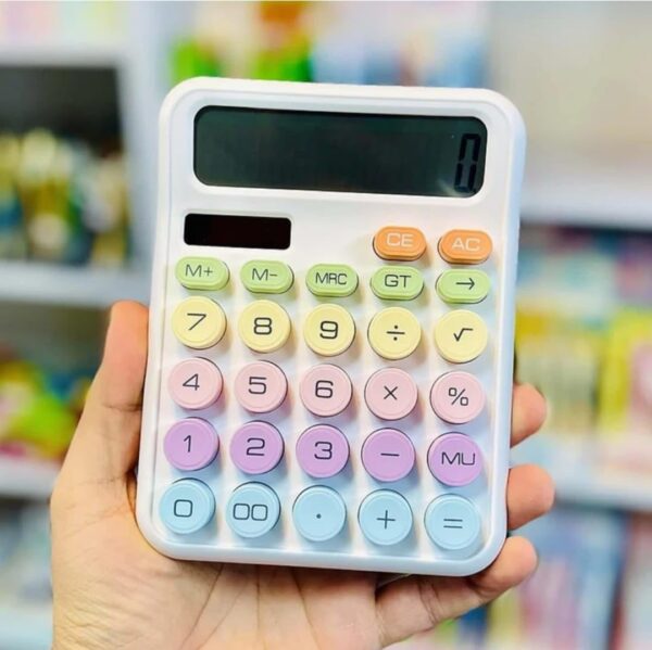 HIGAR Colorful Calculator - 12 Digit Extra Large LCD Display & Big ...